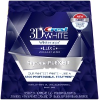 
Crest 3D White Luxe Whitestrips Supreme FlexFit-Teeth Whitening Kit 14 treatments
